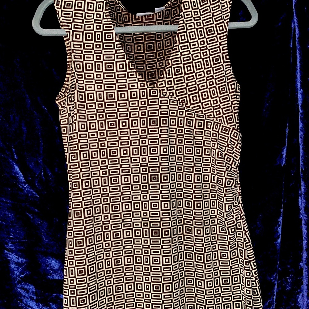 Geometric Print Dress